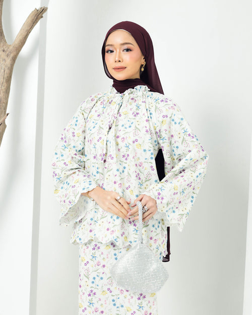 IVY KURUNG MODEN (WHITE)